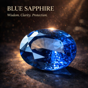 Blue Sapphire (Neelam) – Gemstone of Saturn (Shani)