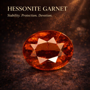 Hessonite Garnet (Gomed) – Gemstone of Rahu