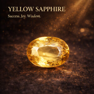 Yellow Sapphire (Pukhraj) – Gemstone of Jupiter (Guru)