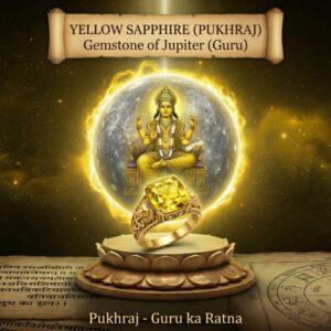 Yellow Sapphire (Pukhraj) – Gemstone of Jupiter (Guru)