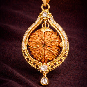AstroSafal 14 Mukhi Devmani Rudraksha Pendant